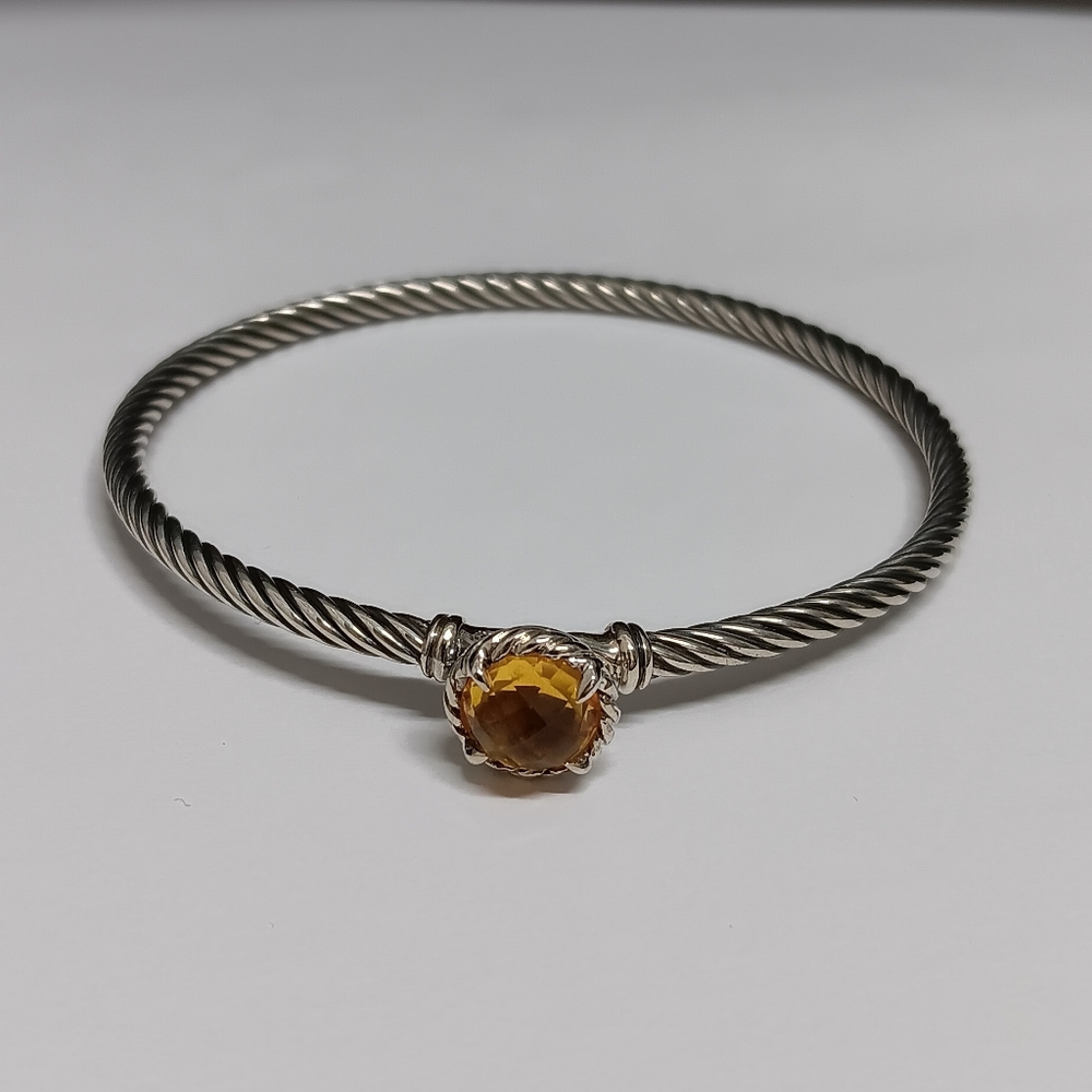 David Yurman Bracelet with Citrine